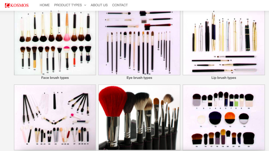 Kosmos makeup brush