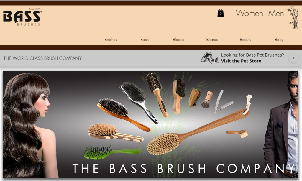 BASS Boar Bristle Brush