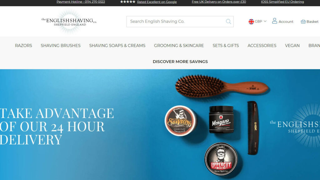 The English Shaving